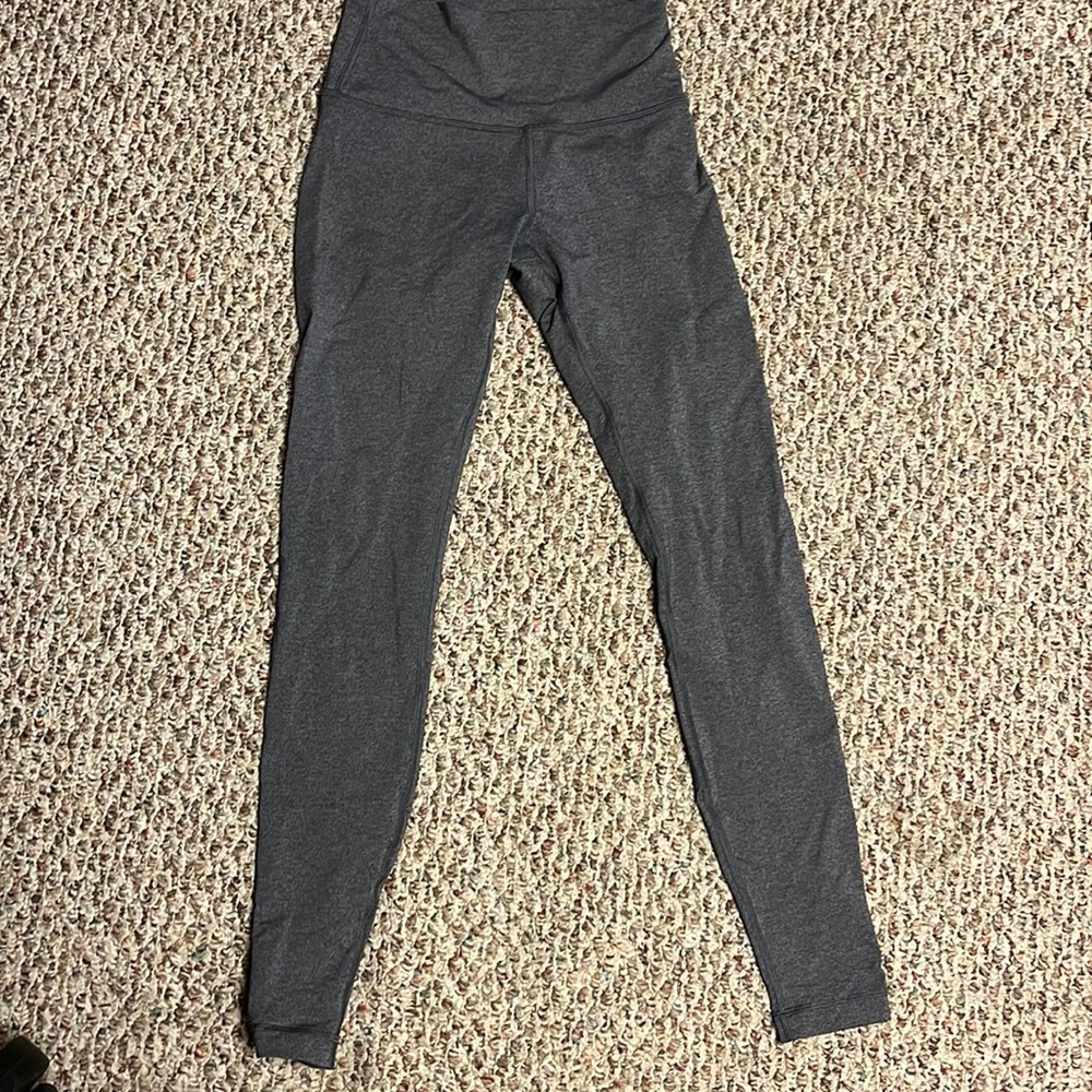Grey Lululemon Leggings Size 6